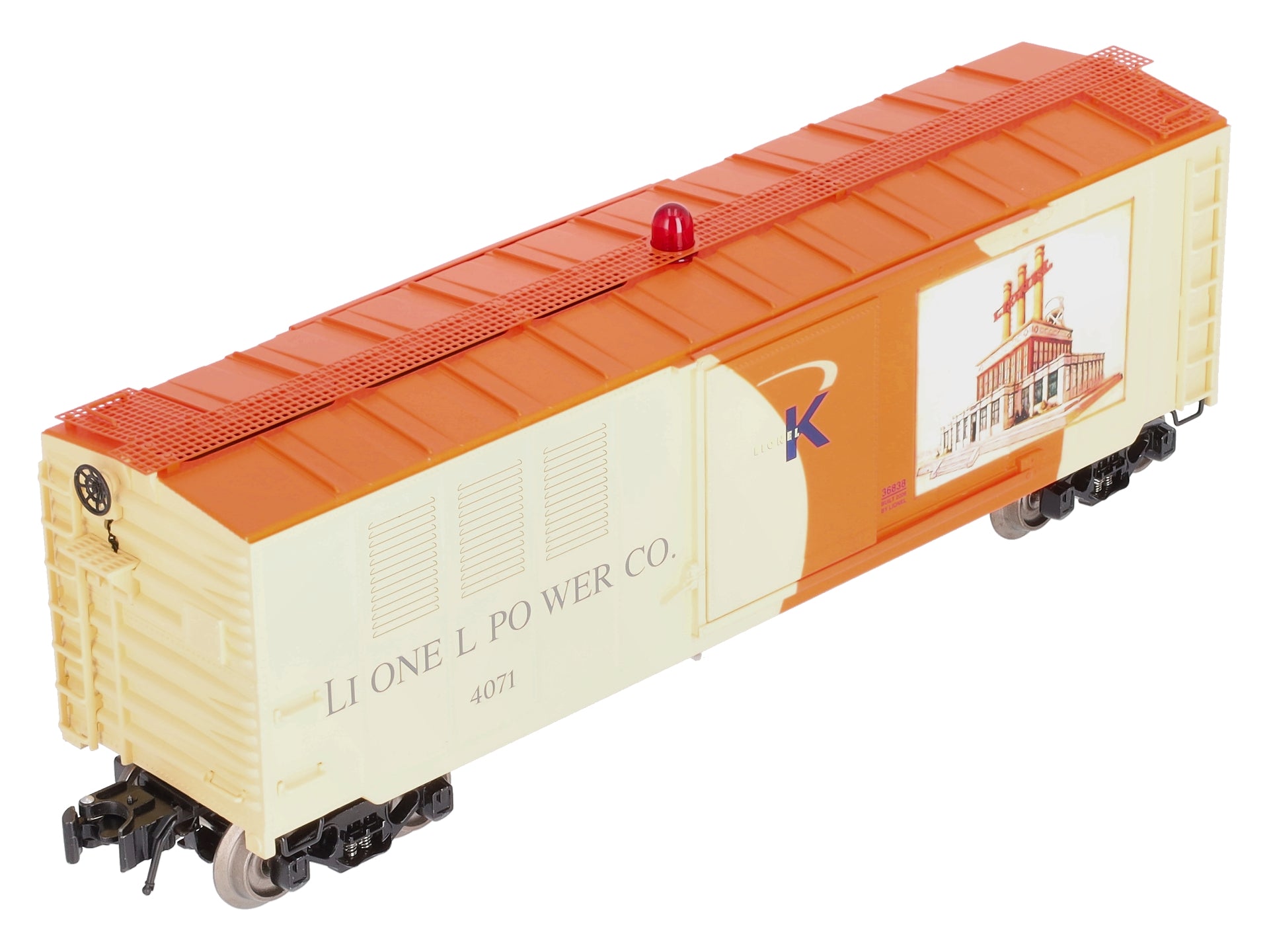 Lionel K-Line 6-36838 O Gauge Lionel Power Co. Voltmeter Car