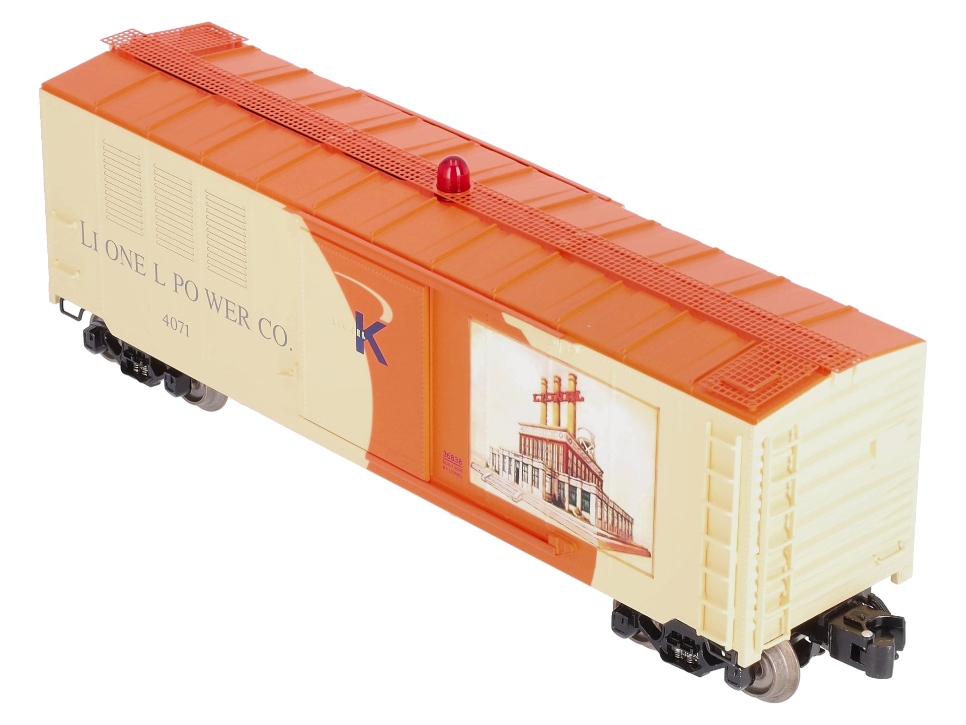 Lionel K-Line 6-36838 O Gauge Lionel Power Co. Voltmeter Car