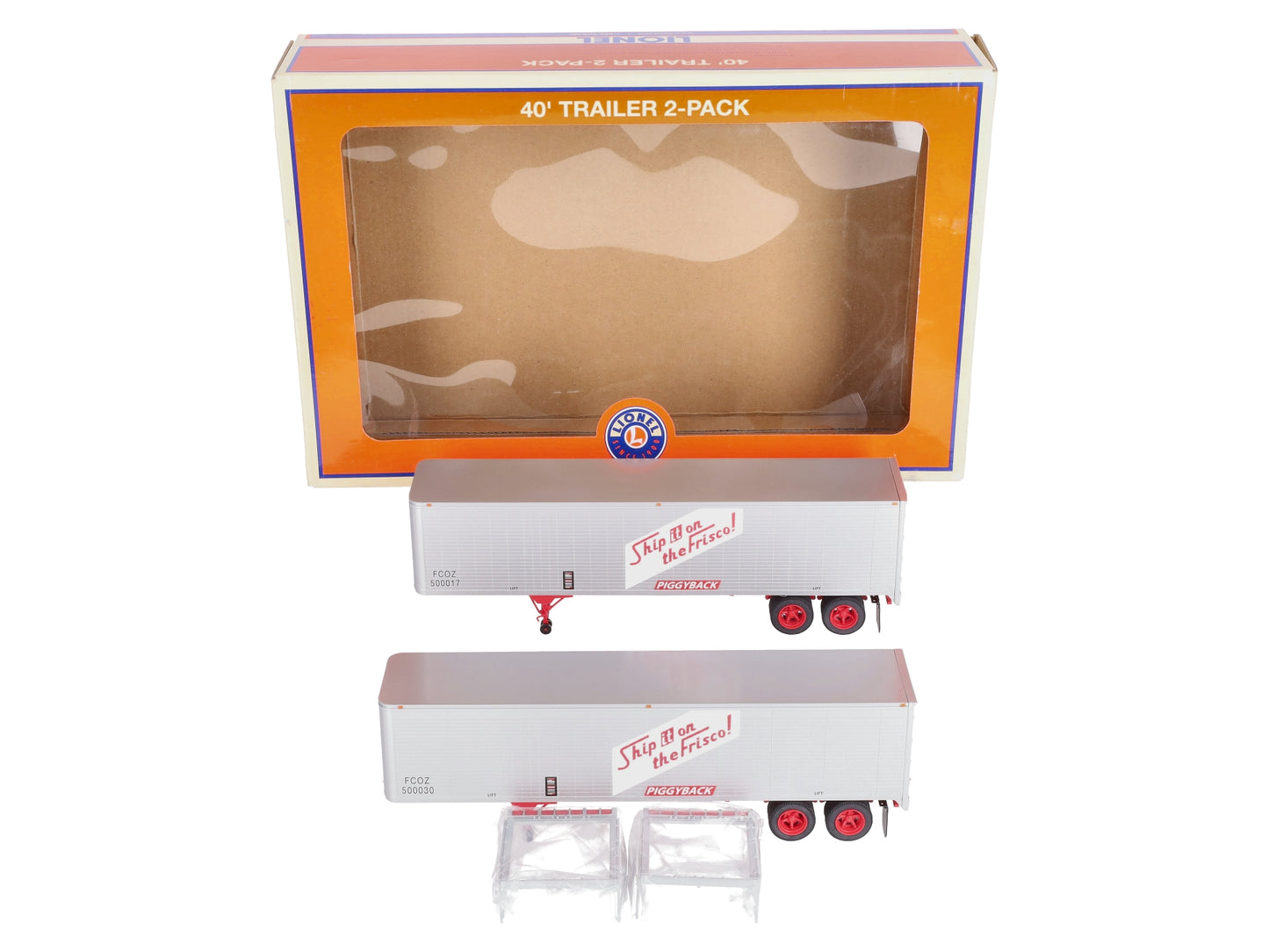 Lionel 6-84886 O Frisco 40' Trailer (2)