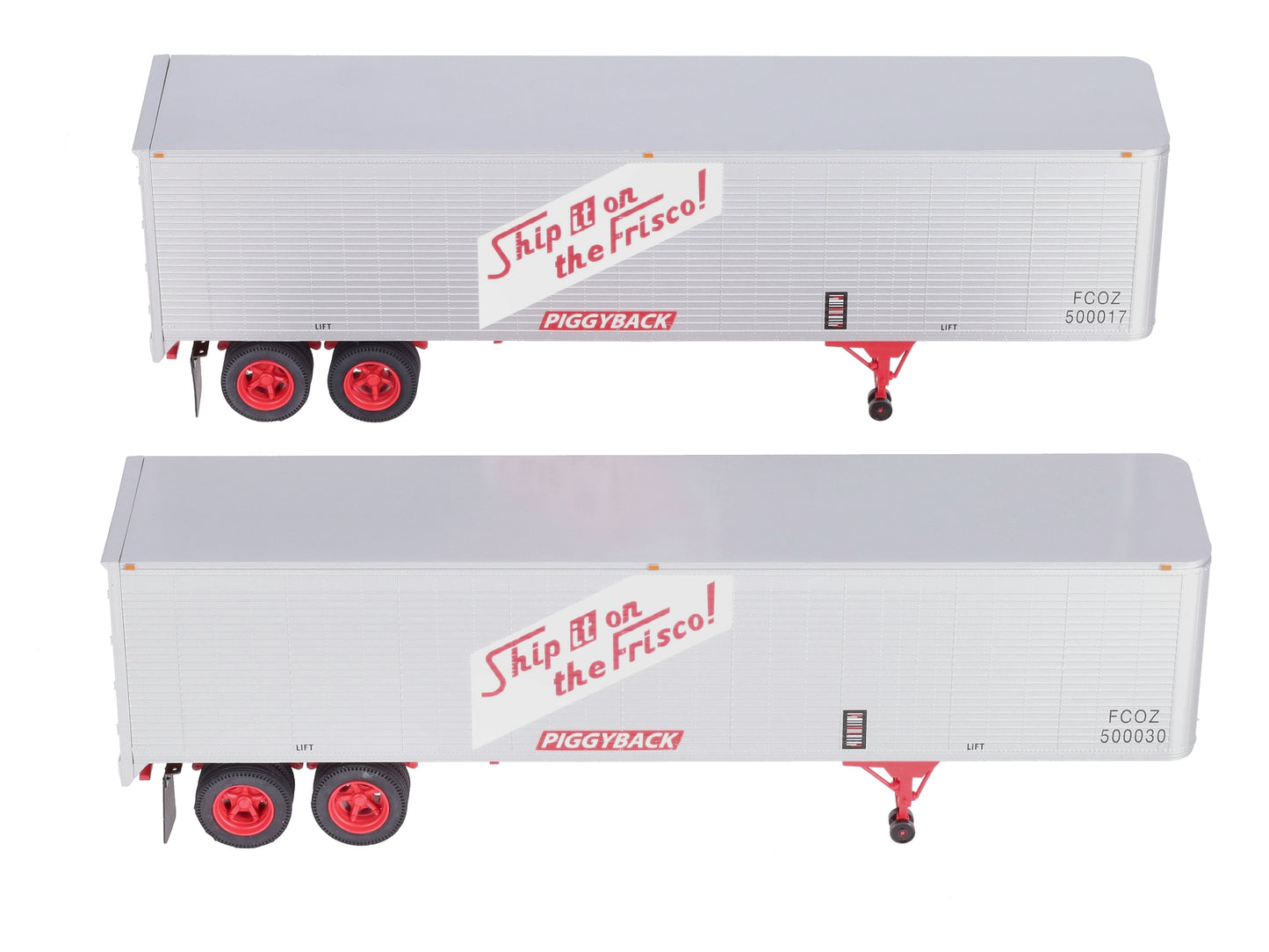 Lionel 6-84886 O Frisco 40' Trailer (2)
