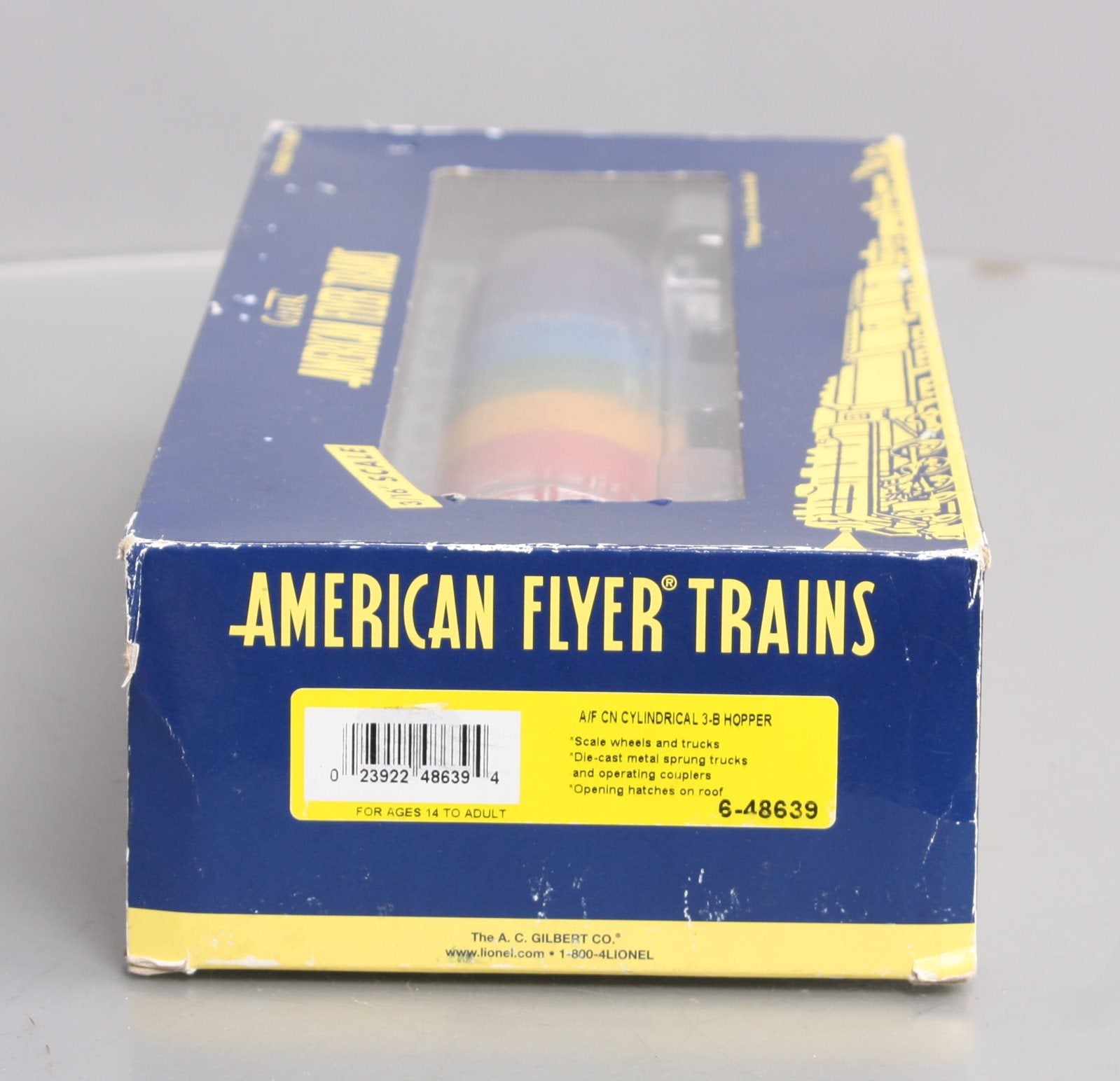 American Flyer 6-48639 S Canadian National Heritage Cylindrical Hopper