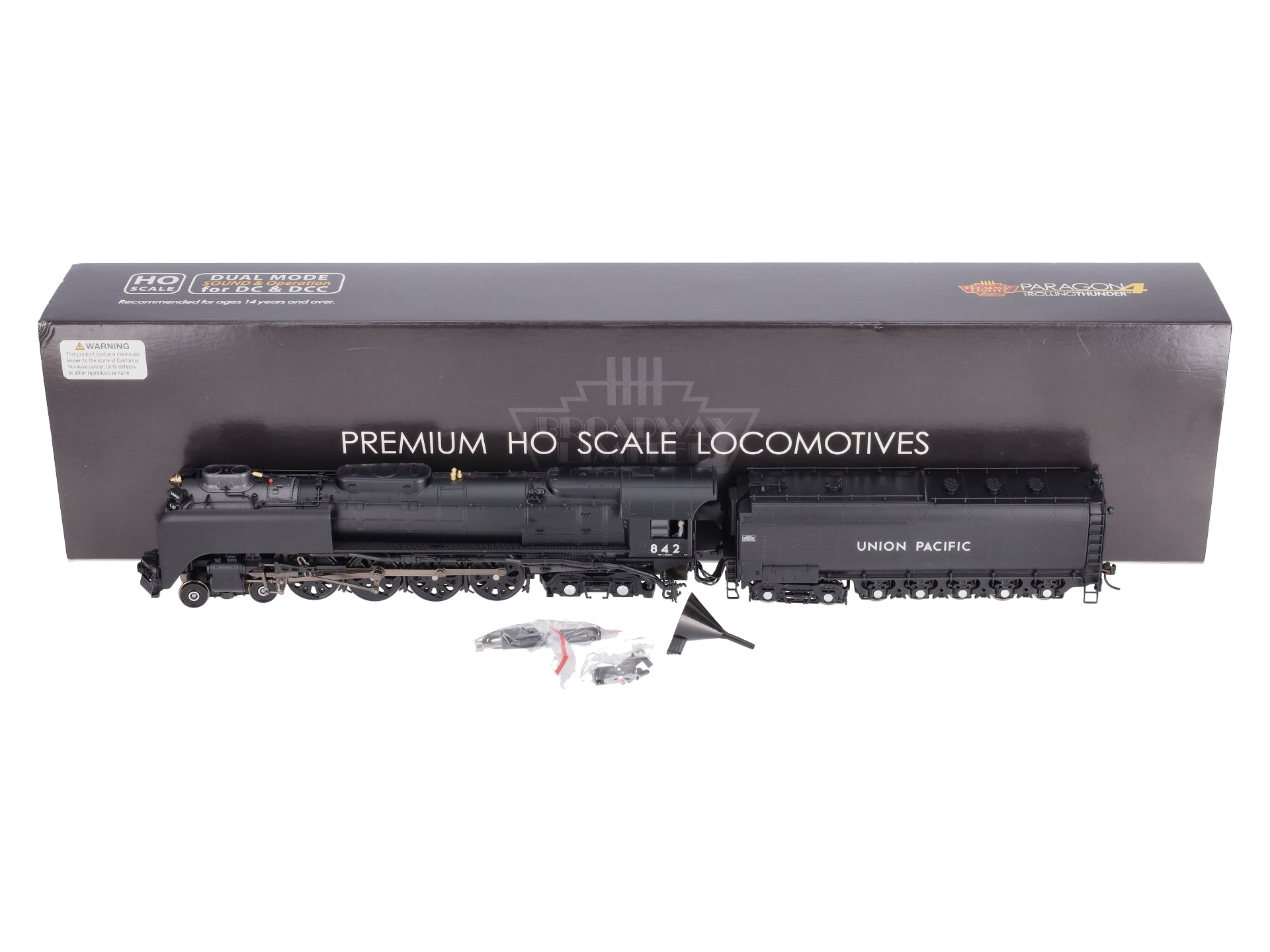 Broadway Limited 6644 HO UP 4-8-4 Class FEF-3 Steam Loco w/ Paragon4 #842