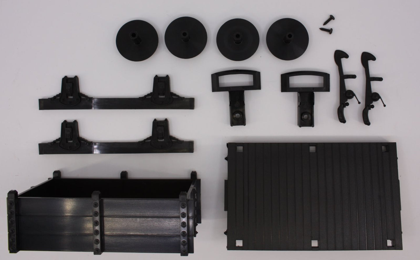 Hartland 15106 G Scale Black Undecorated Mini Gondola Kit