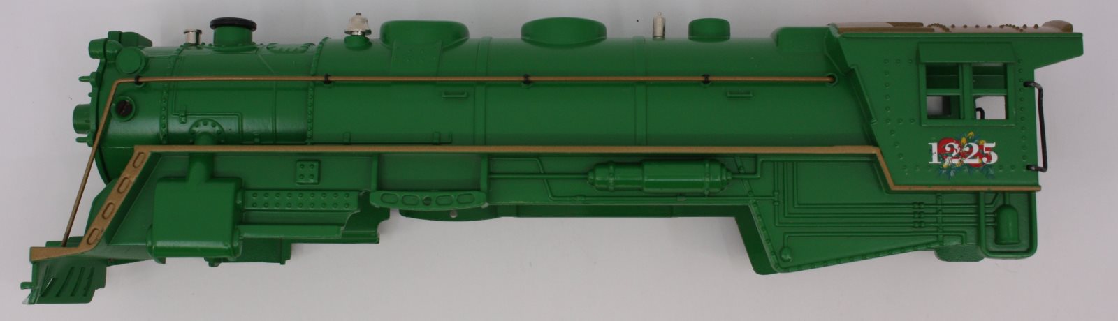 K-Line K3009 #1225 Green Steam Engine Boiler and Cab Body Shell