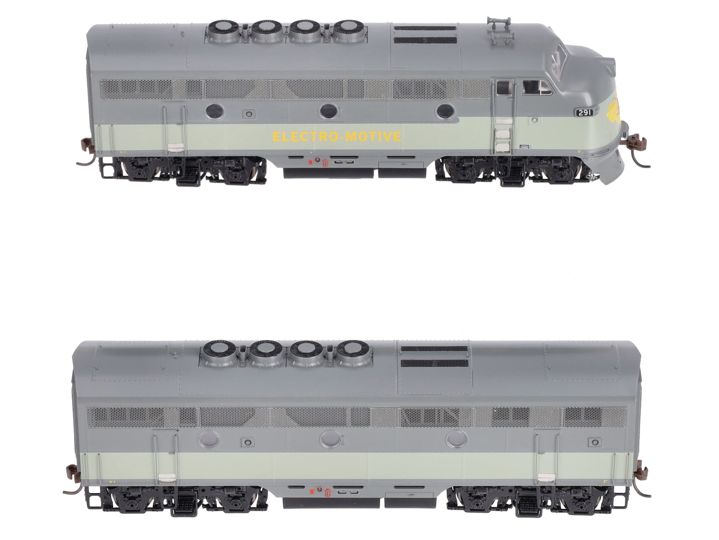 Athearn G2522 HO Scale EMD Demo F-3A/F-3B Diesel Locomotive Set LN/Box