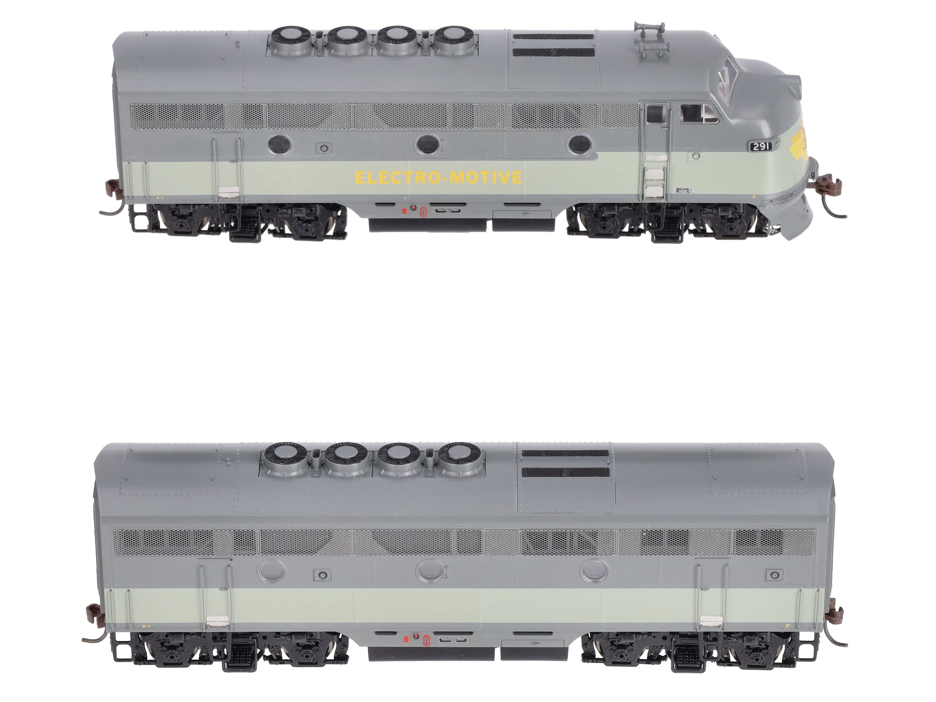 Athearn G2522 HO Scale EMD Demo F-3A/F-3B Diesel Locomotive Set LN/Box