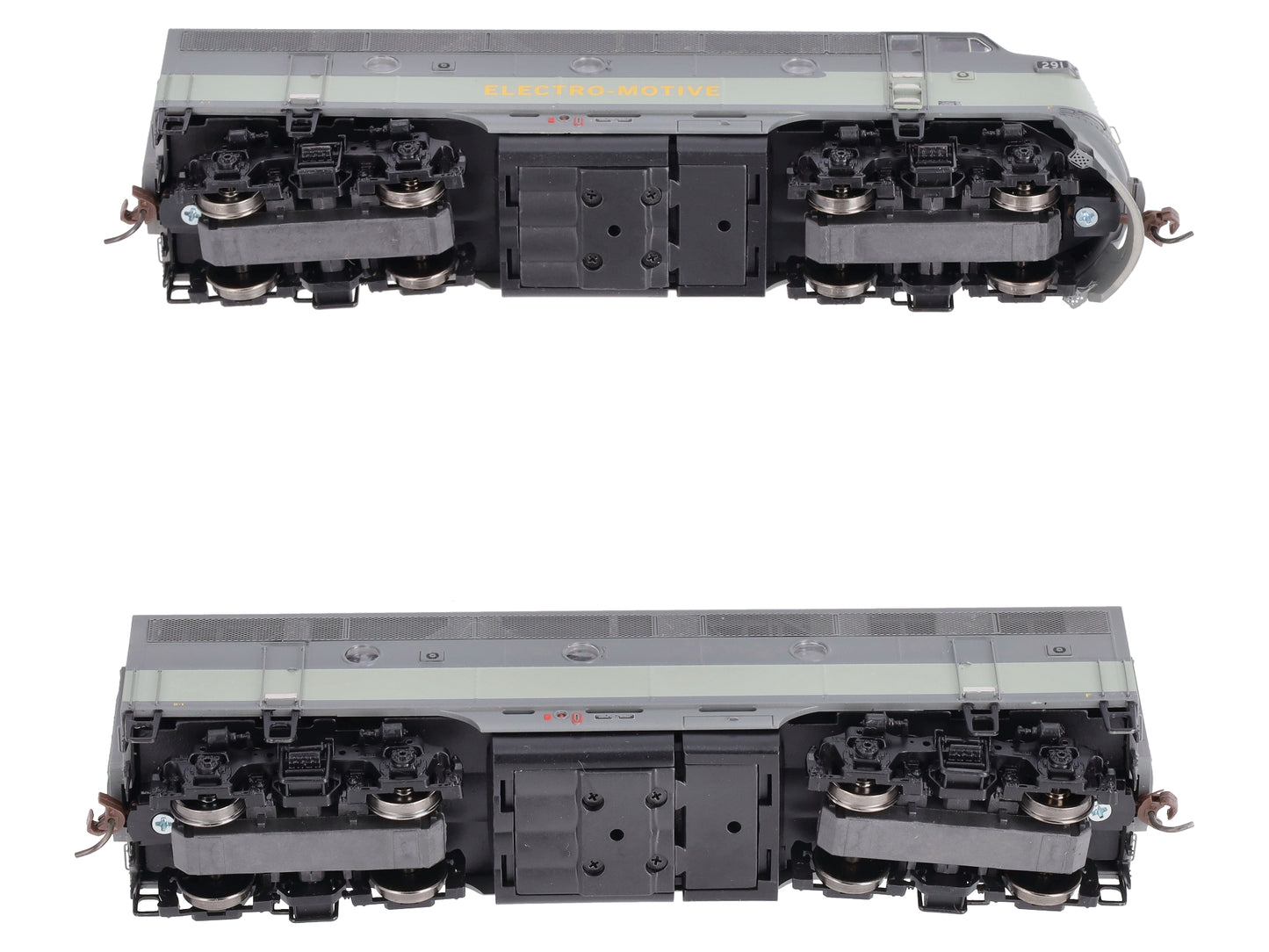 Athearn G2522 HO Scale EMD Demo F-3A/F-3B Diesel Locomotive Set LN/Box