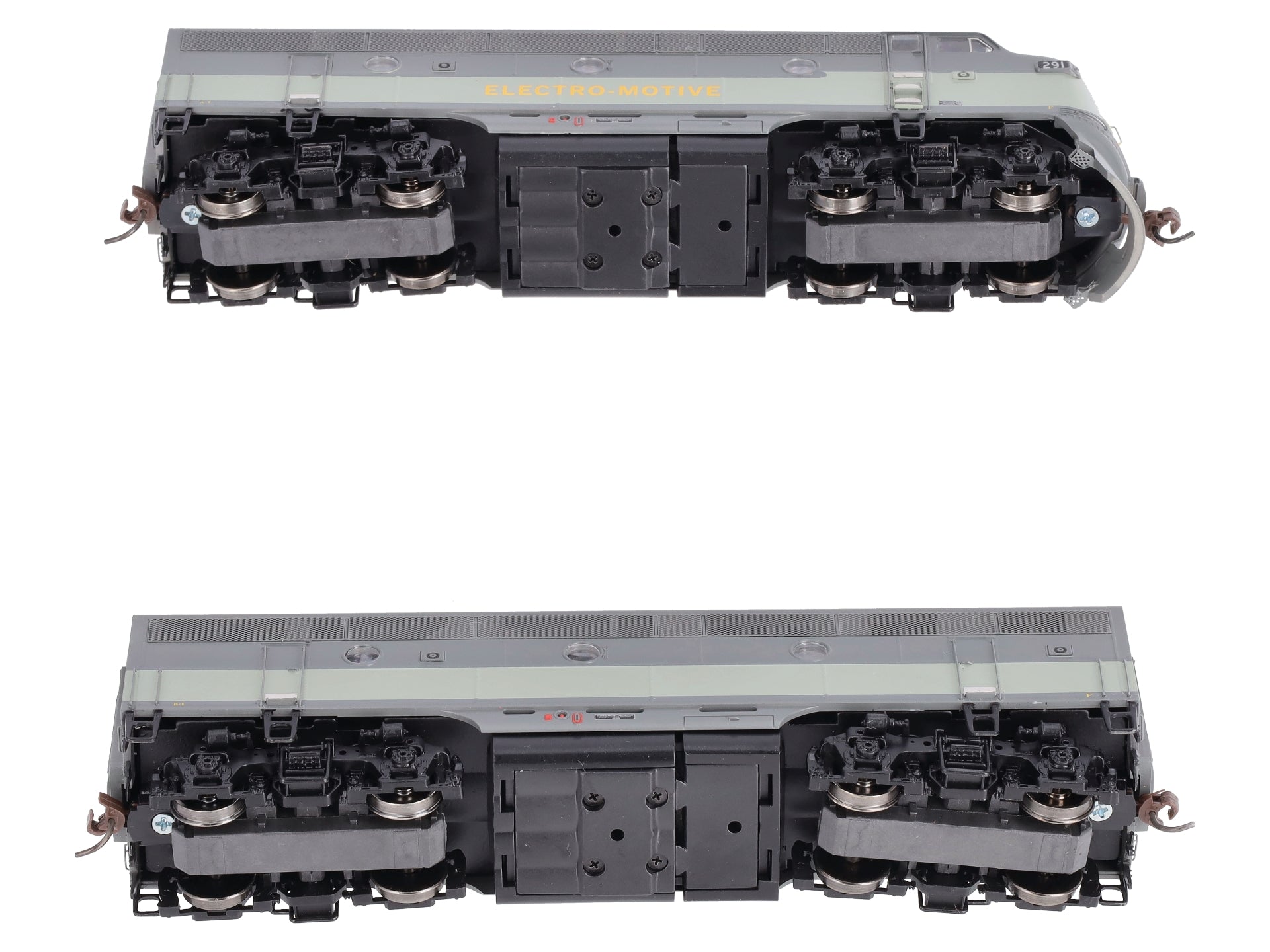 Athearn G2522 HO Scale EMD Demo F-3A/F-3B Diesel Locomotive Set LN/Box