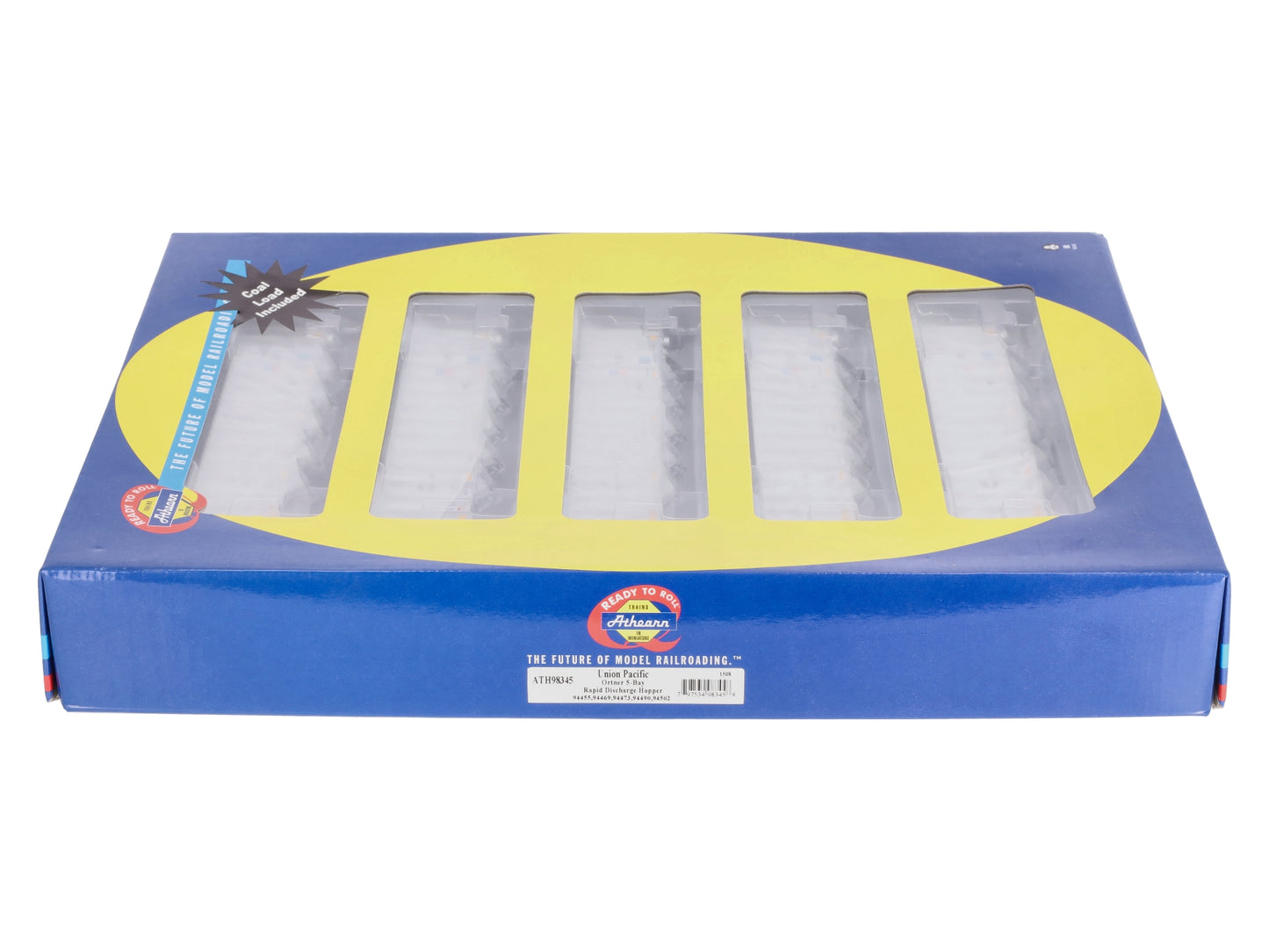 Athearn 98345 HO Union Pacific 5-Bay Rapid Discharge Hopper RTR #1 (5)