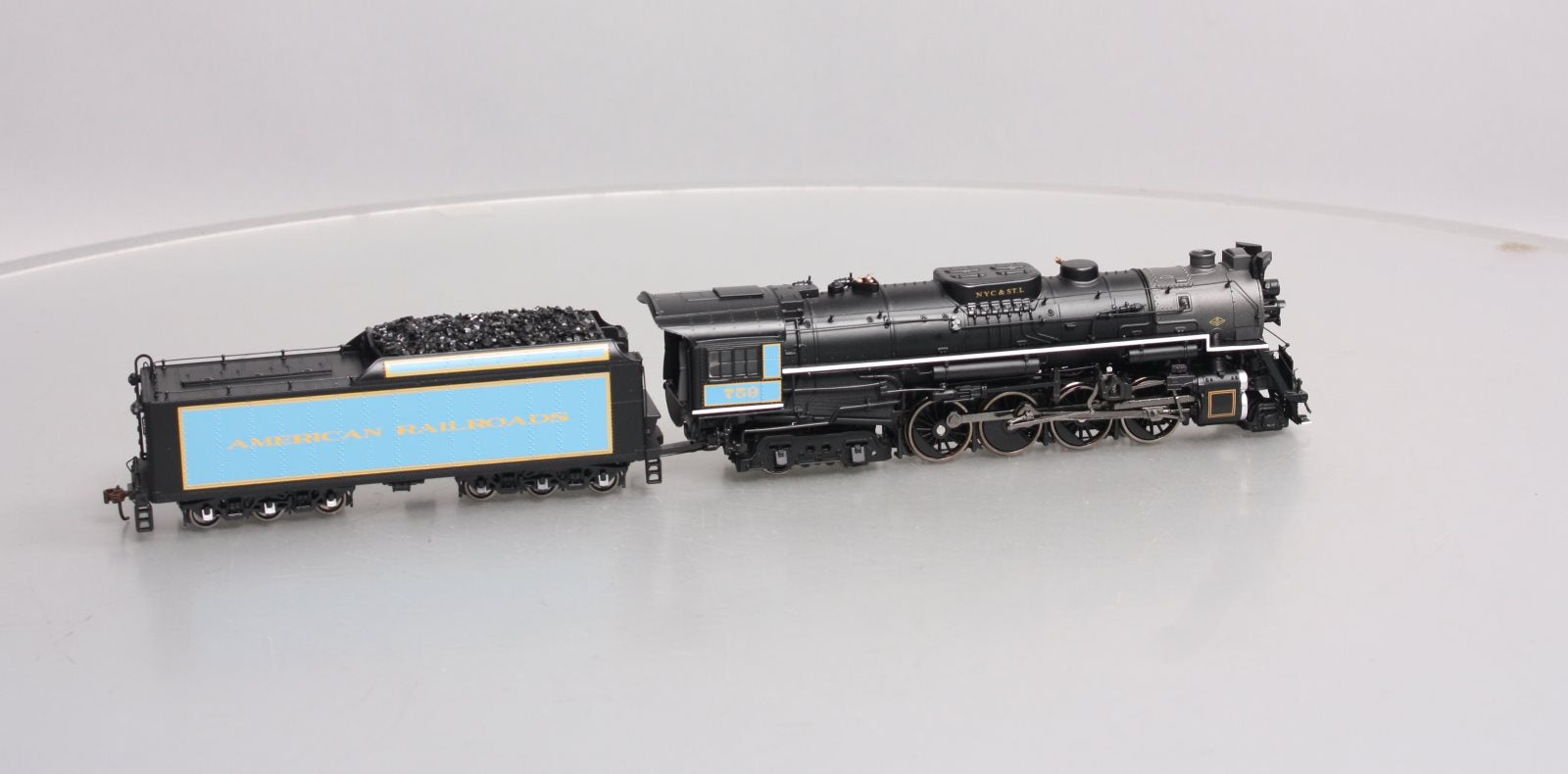 MTH 80-3179-1 HO Scale Golden Spike 2-8-4 Berkshire Steam Engine #759 w/PS3