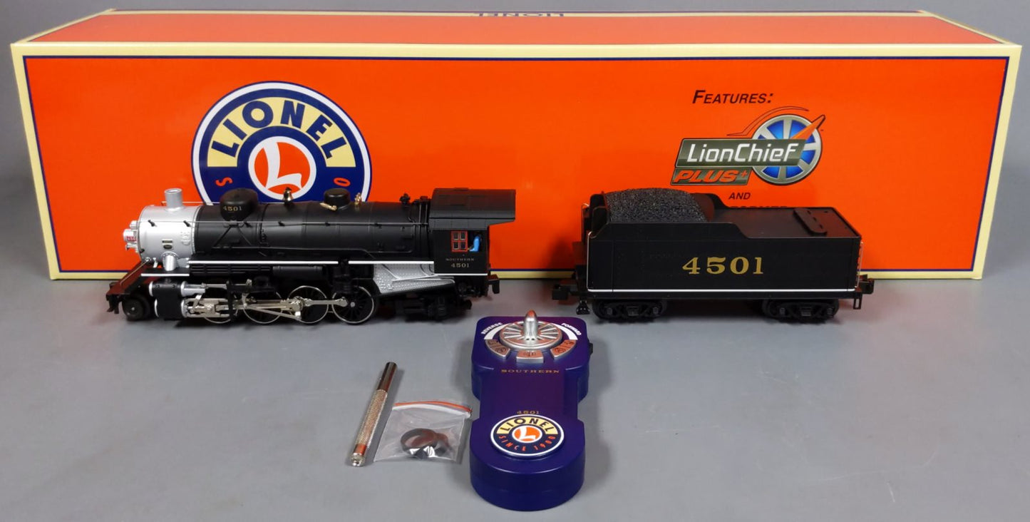 Lionel 6-82962 O Southern Lionchief Plus 2-8-2 Mikado Steam Locomotive #4501