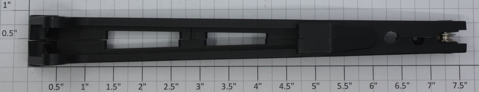 Lionel 6560-12 O Gauge Black Plastic Crane Boom with Front Pulley