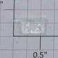 Lionel 18934-55 Clear Blank Alco Marker Lens