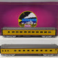MTH 20-66246 O Union Pacific 70' ABS Slpr/Diner Passenger Car Set (Set of 2)