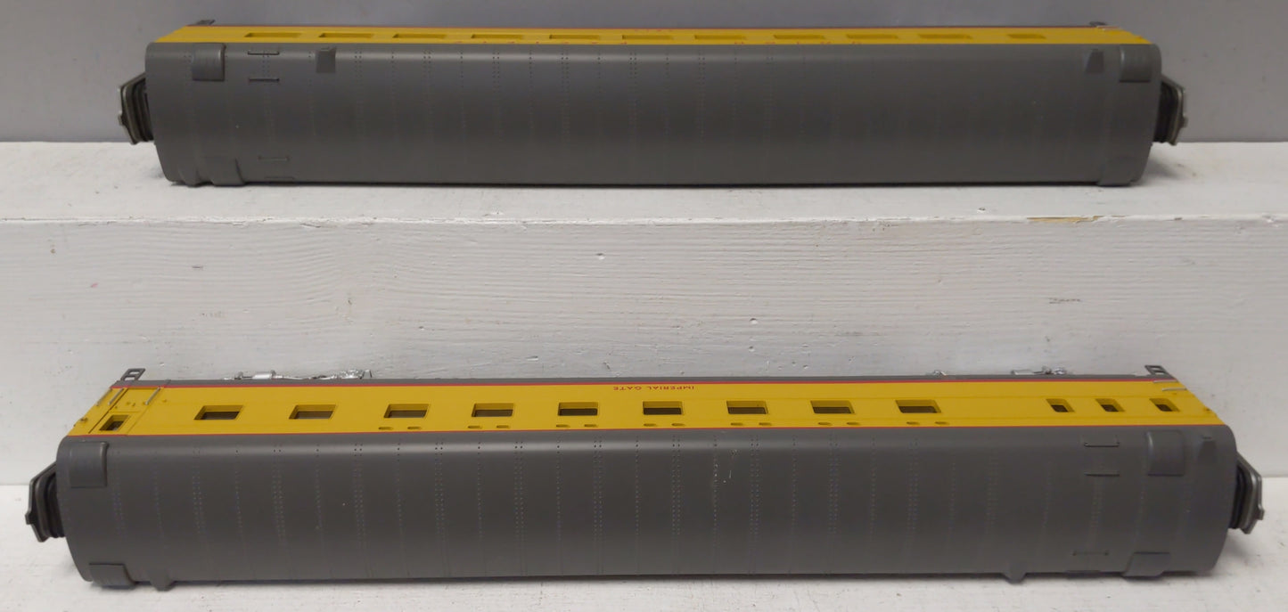 MTH 20-66246 O Union Pacific 70' ABS Slpr/Diner Passenger Car Set (Set of 2)