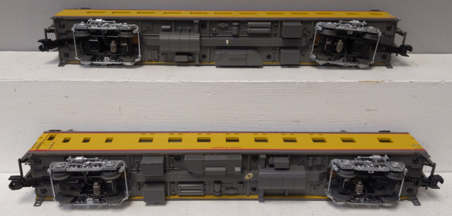MTH 20-66246 O Union Pacific 70' ABS Slpr/Diner Passenger Car Set (Set of 2)