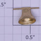 MTH TP-SL00014A Brass Bell and Yoke Assembly