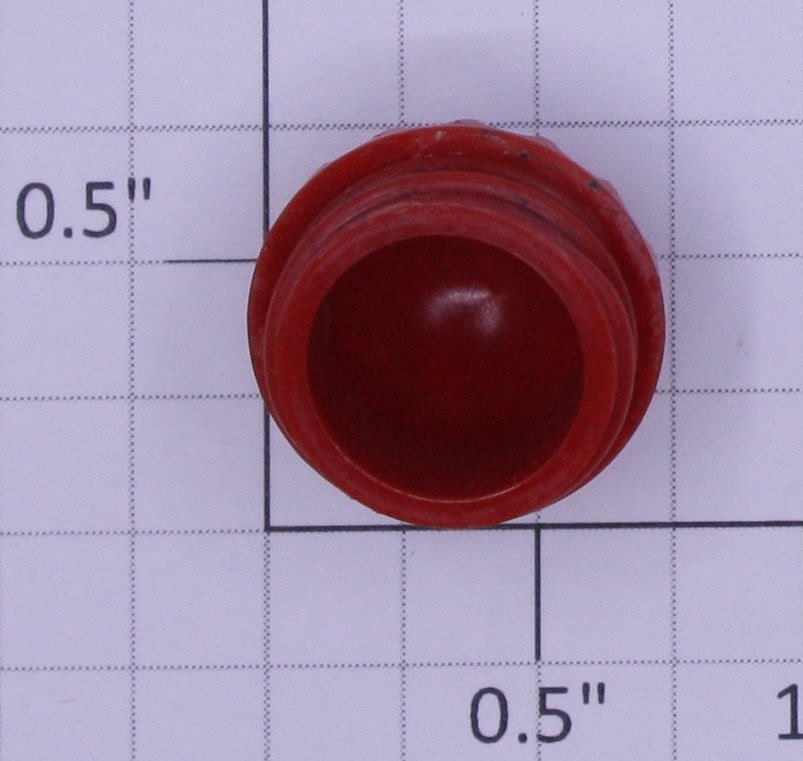 Lionel RW-27 Translucent Red Jewel Lens Cap - Fits RW, VW, ZW