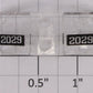 Lionel 18870-17 #2029 GP-9 Front Headlight Lens and Number Board Insert