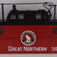 Lionel 36654-2 #36654 Great Northern Porthole Caboose Shell