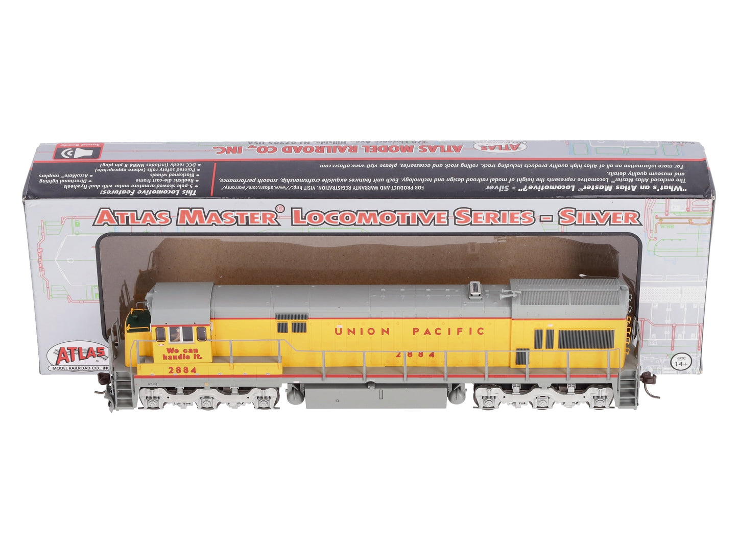 Atlas 10003555 HO Union Pacific U30C Diesel Locomotive #2884