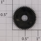Lionel 18427-195 Black Tie-Jector Plastic Gear with Clutch