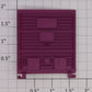 Lionel 16296-14 Light Purple Five Panel Boxcar Door with Guides
