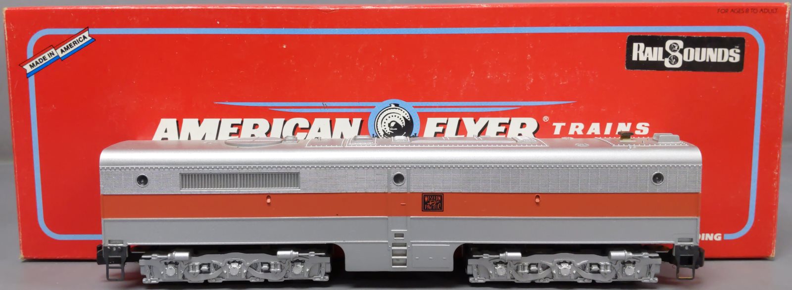 American Flyer 6-48122 S Western Pacific Non-Powered B-Unit Diesel Locomotive LN/Box