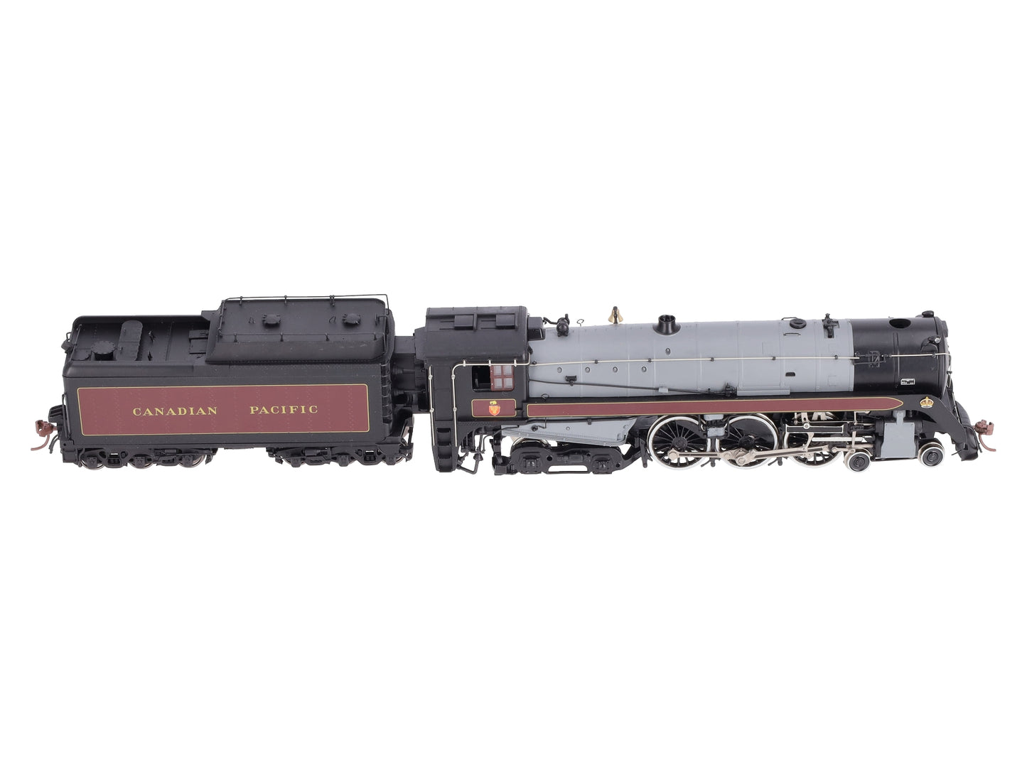Rapido Trains 600013 HO CP Royal Hudson Steam Locomotive w/H1e-Oil Tender