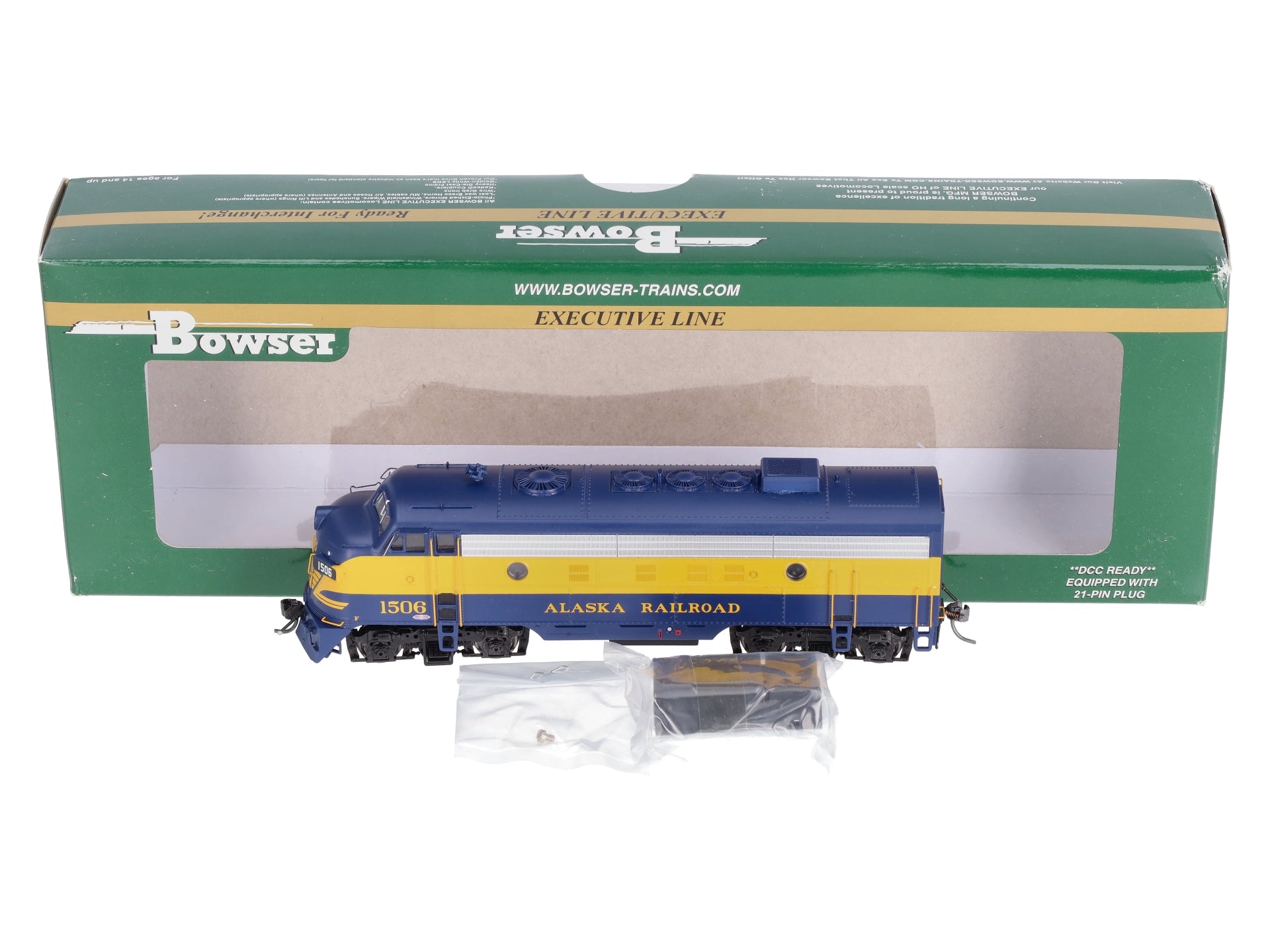Bowser 24044 HO Alaska Railroad EMD F7A (1970s) #1506