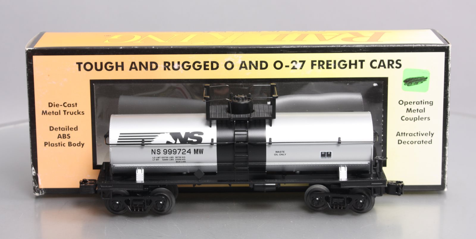 MTH 30-73324 O Gauge Norfolk Southern Tank Car