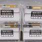 Micro-Trains 99400001 Z Scale Railbox Boxcar Runner Pack (Pack of 4)