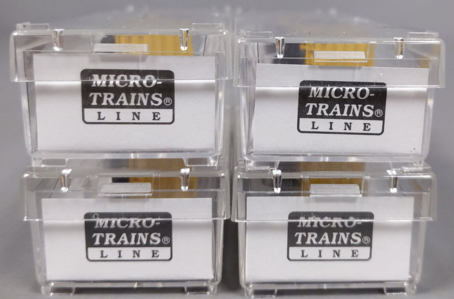 Micro-Trains 99400001 Z Scale Railbox Boxcar Runner Pack (Pack of 4)