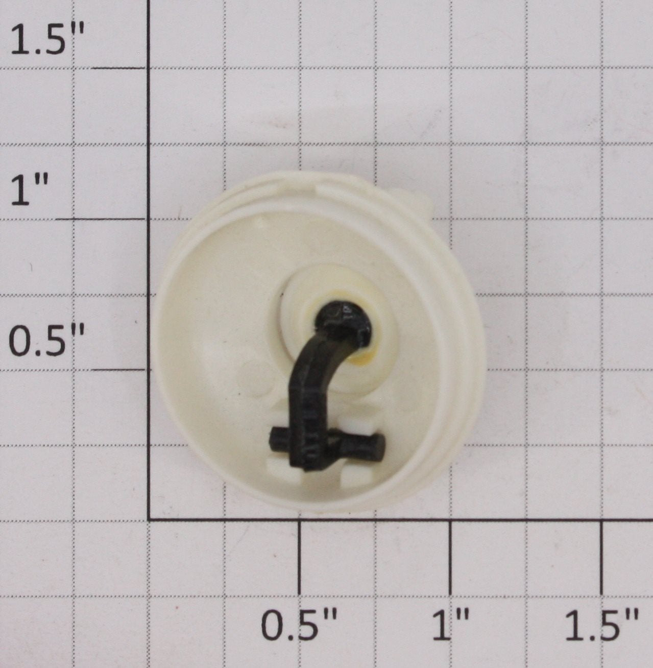 MTH BET-683CAP Tank Car White Dome with Opening Hatch Assembly
