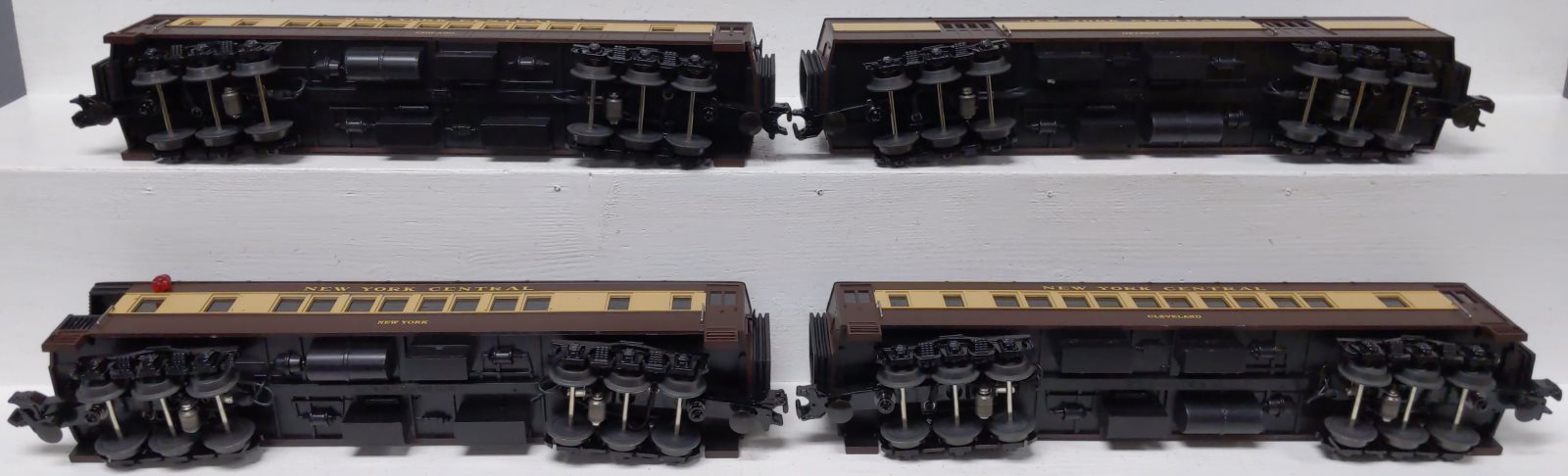 MTH 33-6236 O Gauge NYC Rugged Rails Madison Passenger Cars (Set of 4)