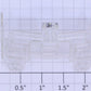 Lionel 400-10 O Gauge "Budd" Passenger Car Lens