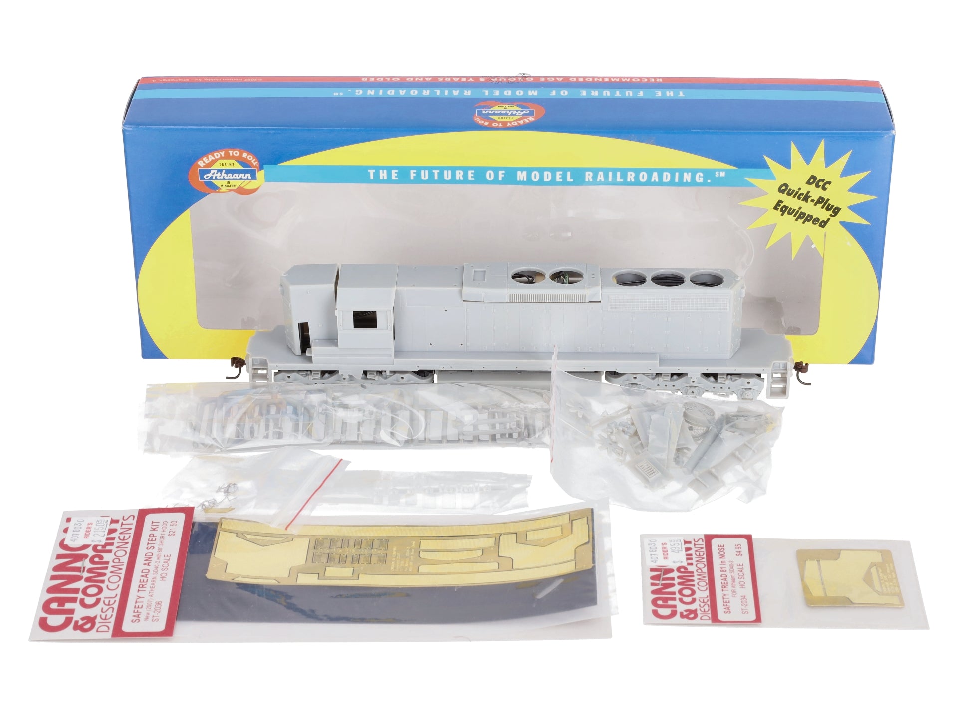 Athearn 95201 HO Undecorated RTR SD40-2 81