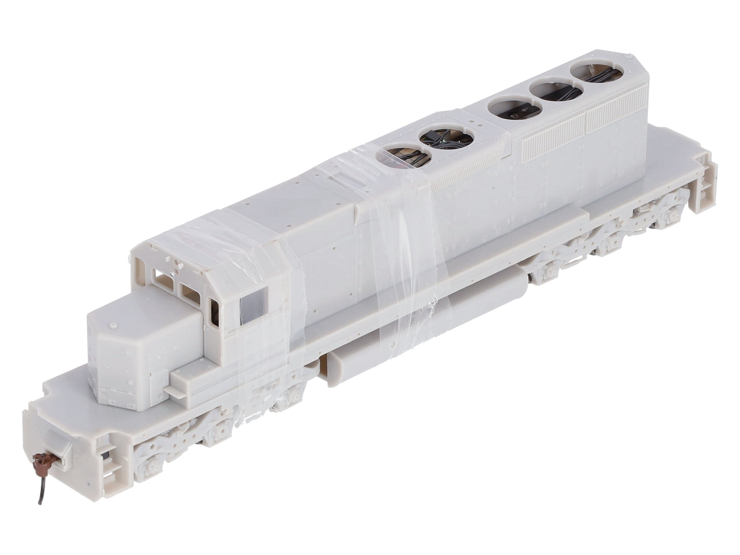 Athearn 95202 HO Undecorated SD40-2 Diesel Locomotive w/88" Nose