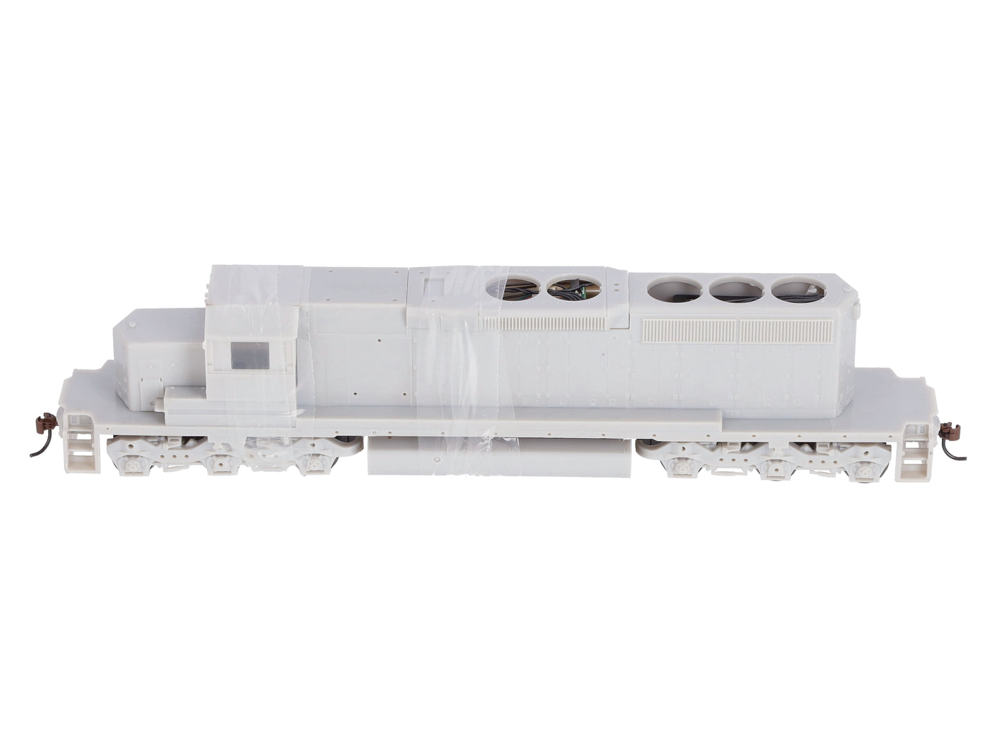 Athearn 95202 HO Undecorated SD40-2 Diesel Locomotive w/88" Nose