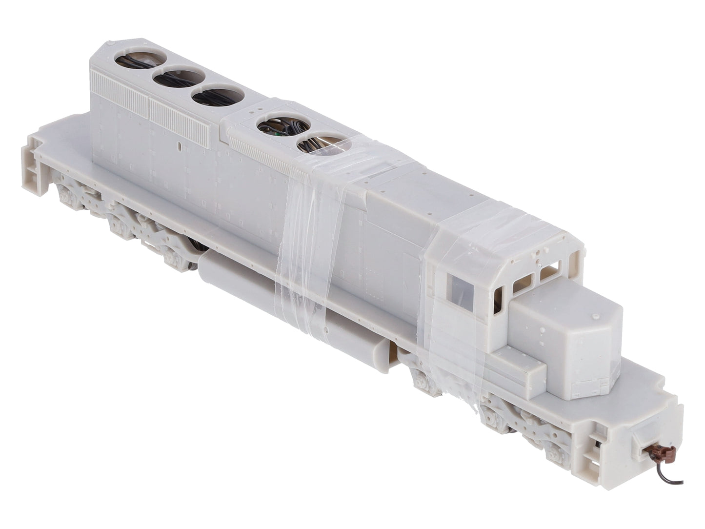 Athearn 95202 HO Undecorated SD40-2 Diesel Locomotive w/88" Nose