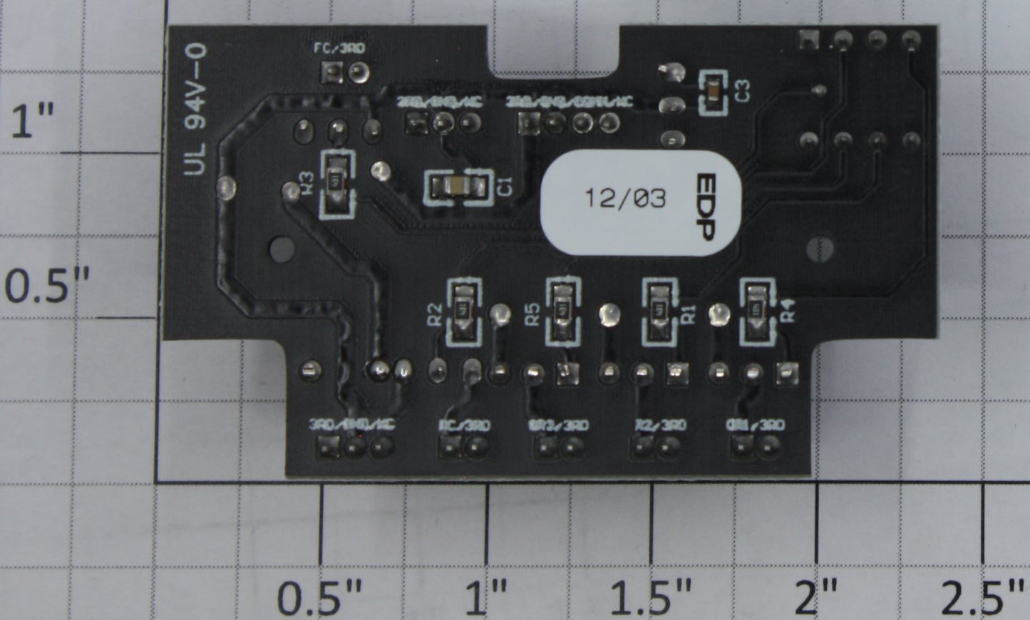 Lionel 691OUT1C01 Rev C Crane Outrigger PCB Circuit Board