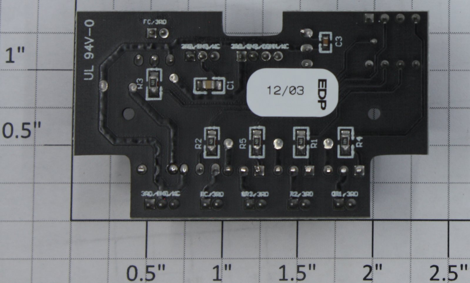 Lionel 691OUT1C01 Rev C Crane Outrigger PCB Circuit Board