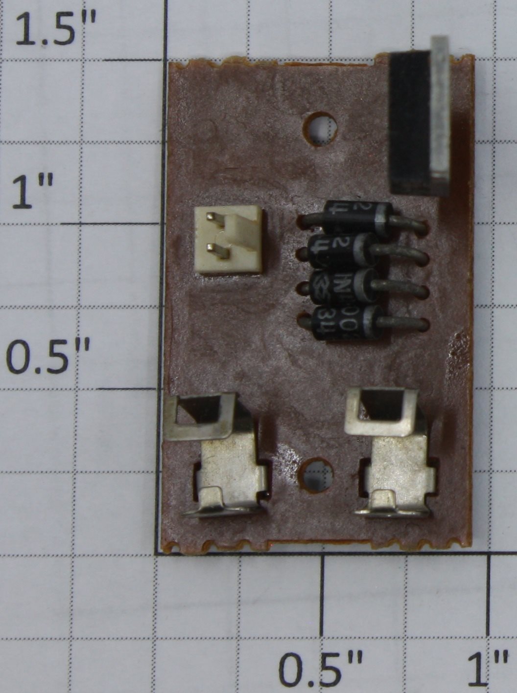 K-Line K4403-60R SDK-011 PCB Board w/4-Pin Connector, Diodes & Rectifier