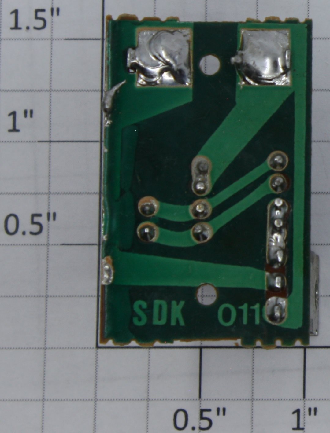 K-Line K4403-60R SDK-011 PCB Board w/4-Pin Connector, Diodes & Rectifier
