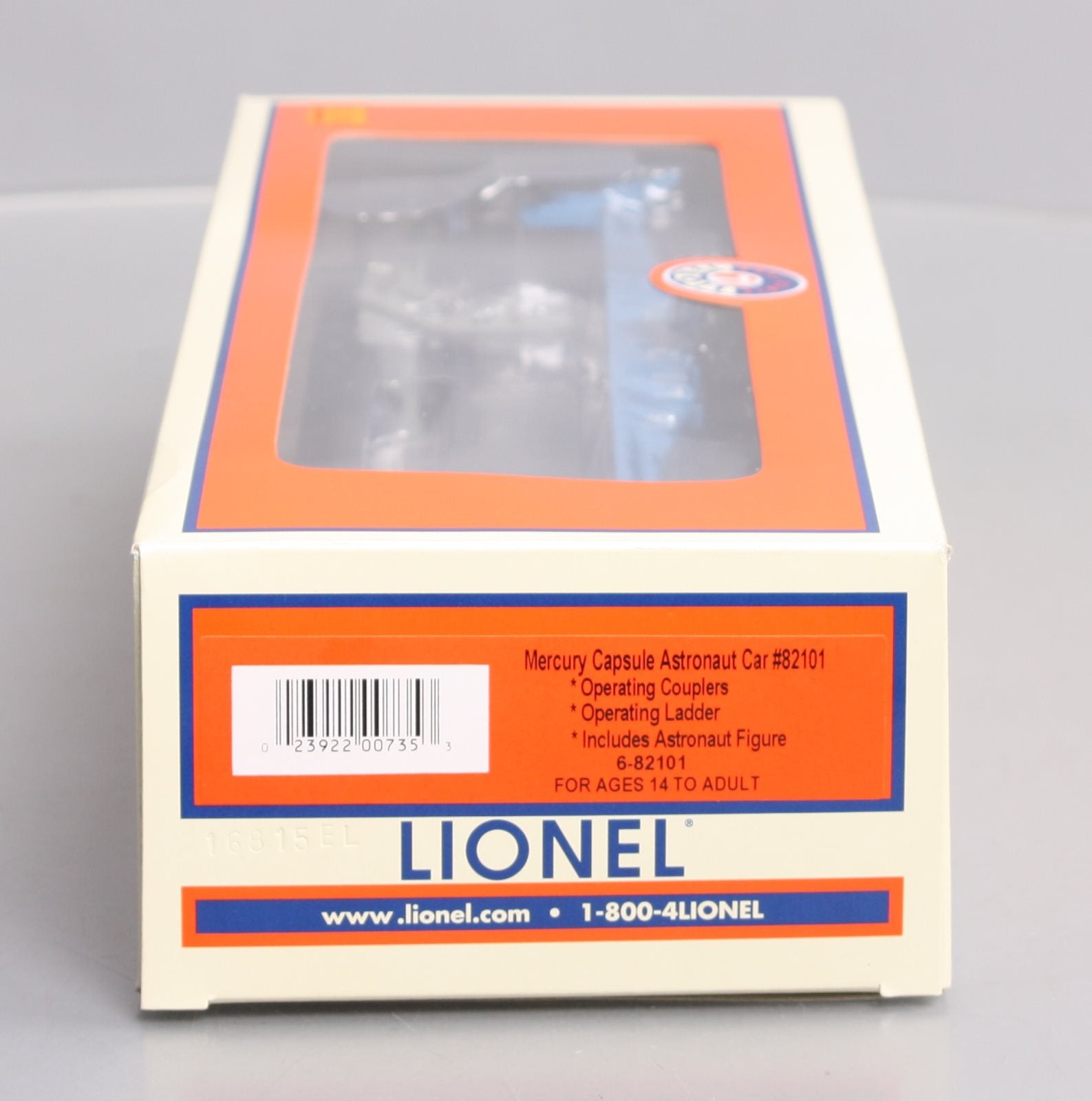 Lionel 6-82101 O Gauge Mercury Capsule Astronaut Car #82101