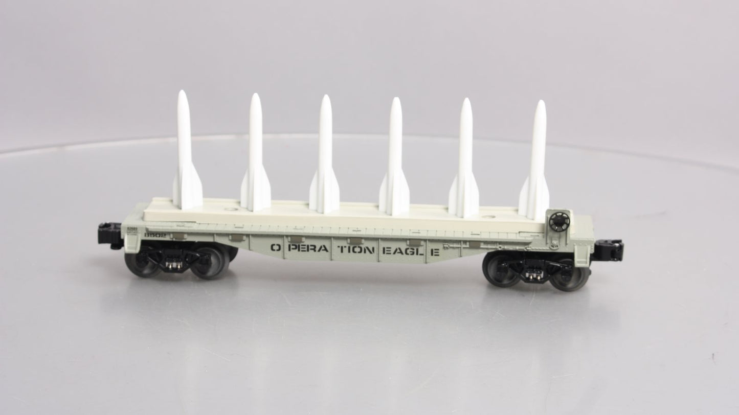 Lionel 6-82689 O Operation Eagle Missile Carrying Car LN/Box
