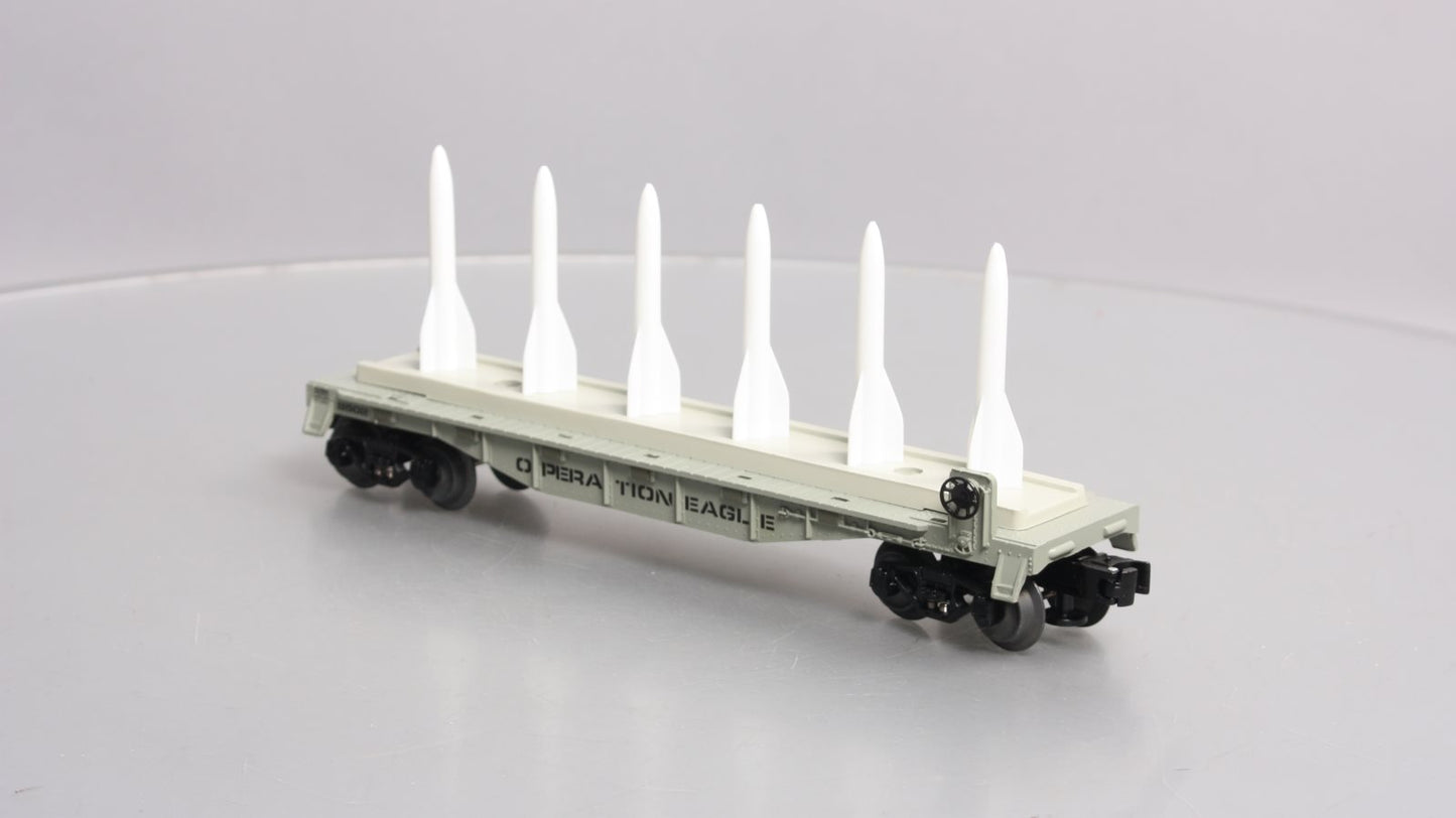 Lionel 6-82689 O Operation Eagle Missile Carrying Car LN/Box