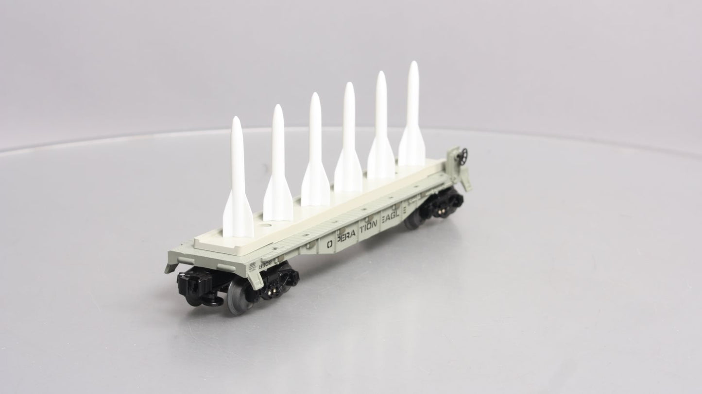 Lionel 6-82689 O Operation Eagle Missile Carrying Car LN/Box