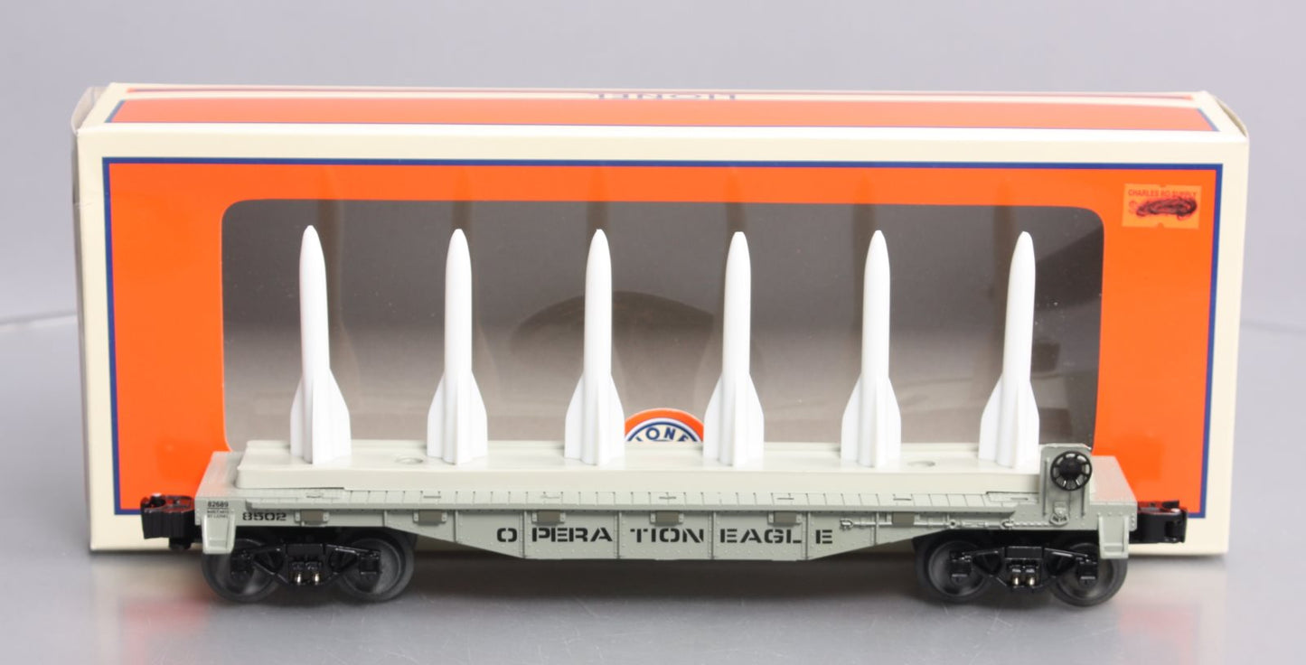 Lionel 6-82689 O Operation Eagle Missile Carrying Car LN/Box