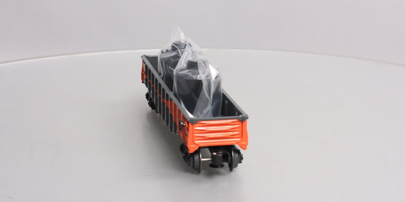 Lionel 6-26677 O Long Island RR Gondola w/ Canisters